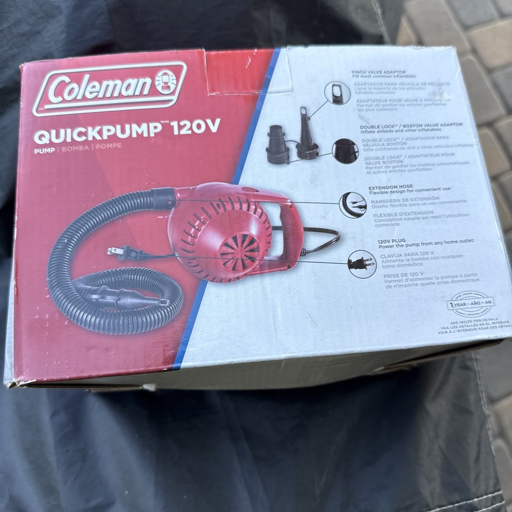 Coleman Quickpump 120v
